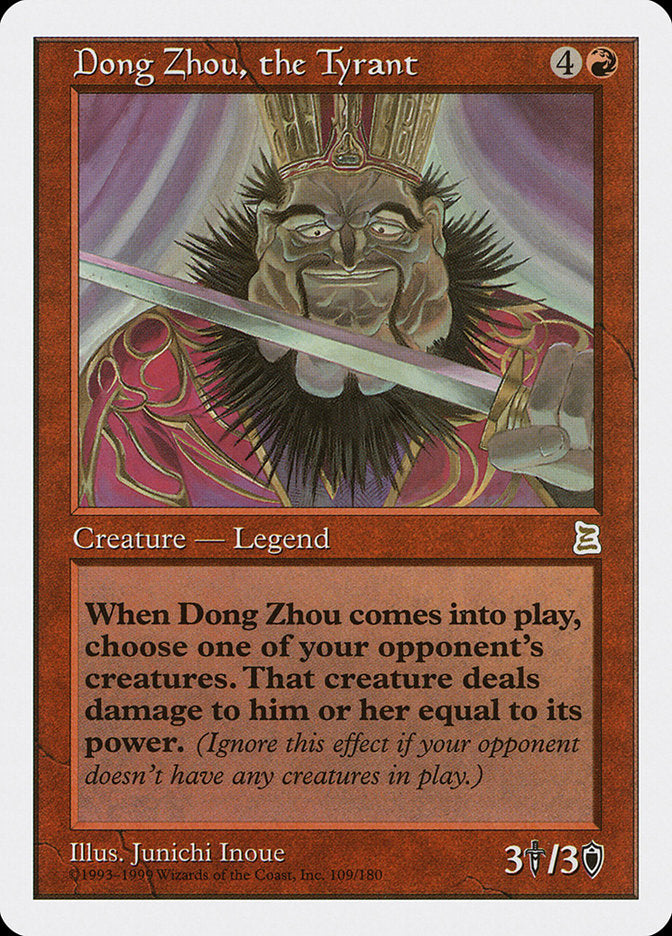 Dong Zhou, the Tyrant [Portal Three Kingdoms] | Good Games Adelaide SA