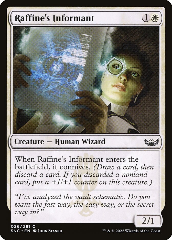 Raffine's Informant 26 (Streets of New Capenna)  - Foil | Good Games Adelaide SA