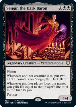 Sengir the Dark Baron Alternate Art 722 (Prerelease Cards)  - Foil | Good Games Adelaide SA