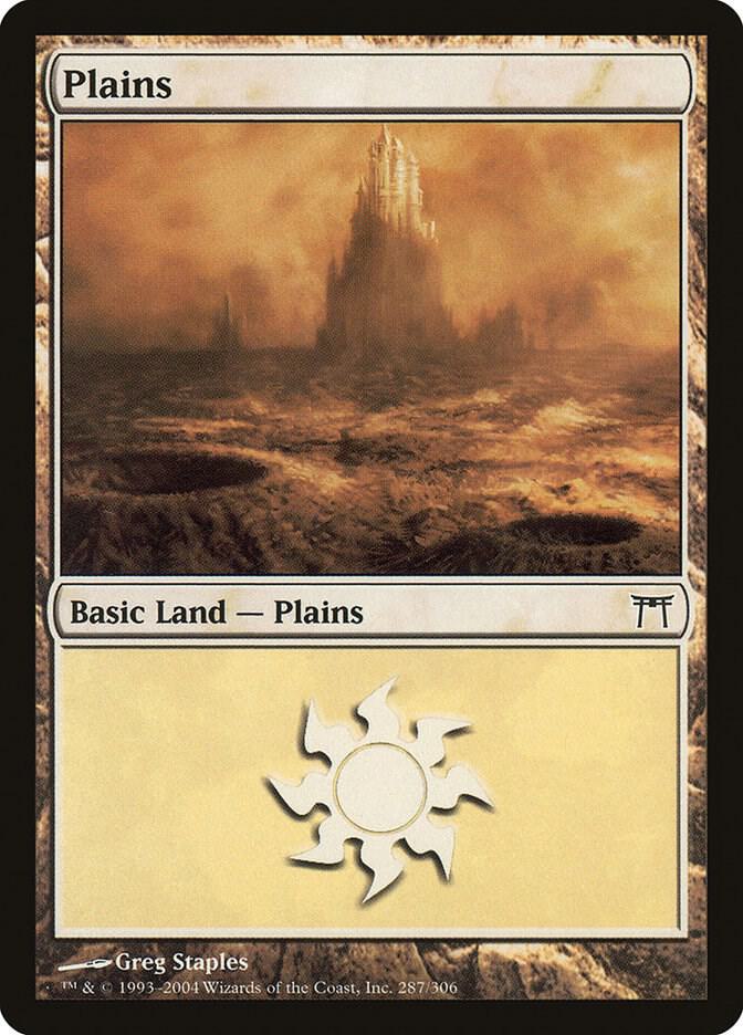 Plains 287 (Champions of Kamigawa)  - Foil | Good Games Adelaide SA