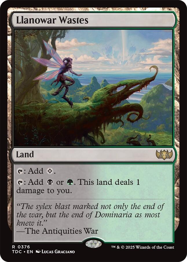 Llanowar Wastes 376 (Commander: Tarkir: Dragonstorm)  | Good Games Adelaide SA