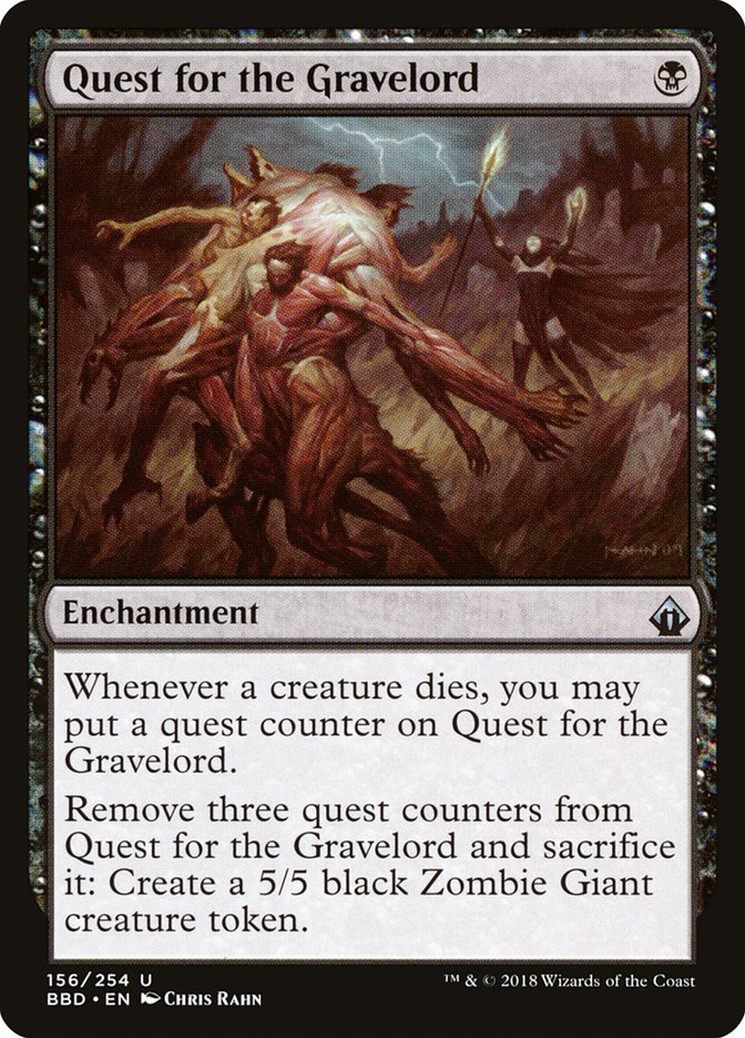 Quest for the Gravelord 156 (Battlebond)  - Foil | Good Games Adelaide SA