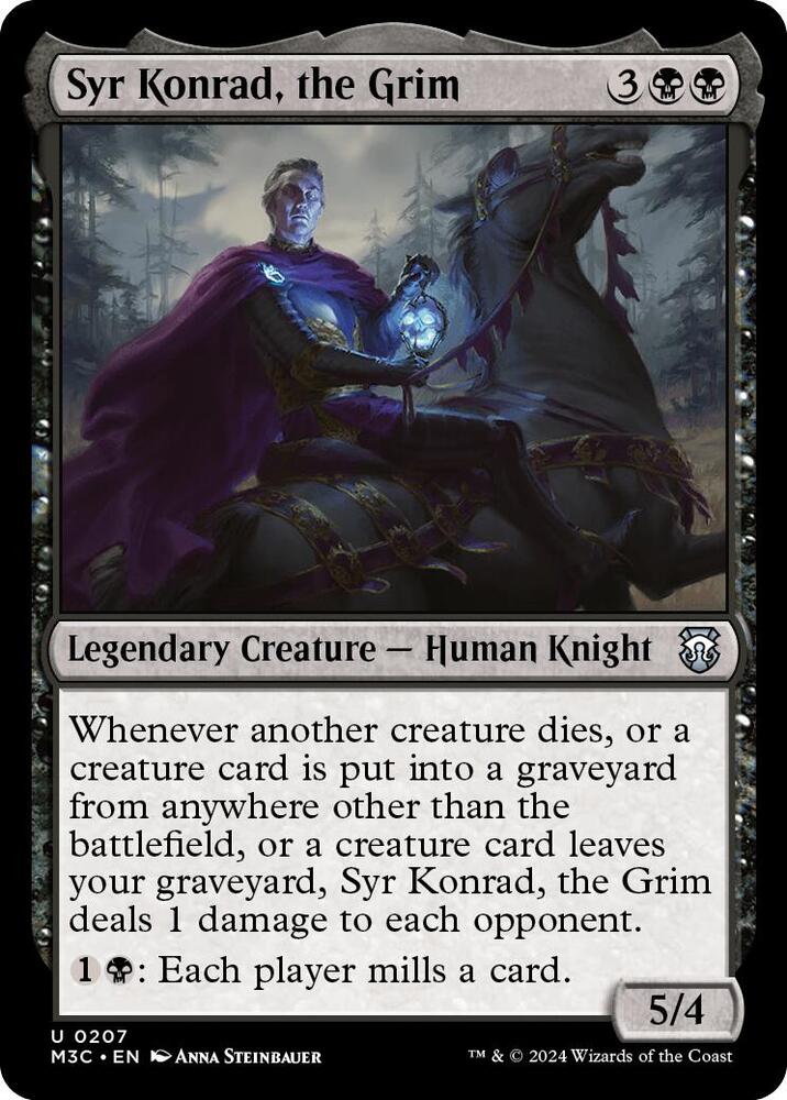 Syr Konrad, the Grim 207/411 (Commander: Modern Horizons 3)  - Ripple Foil | Good Games Adelaide SA