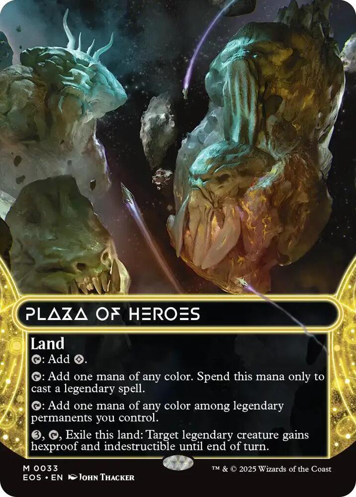 Plaza of Heroes  33 (Edge of Eternities: Stellar Sights)  | Good Games Adelaide SA