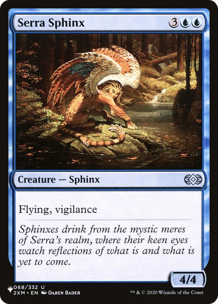 Serra Sphinx 068/332 (The List Reprints)  | Good Games Adelaide SA