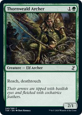 Thornweald Archer 240 (Time Spiral: Remastered)  - Foil | Good Games Adelaide SA