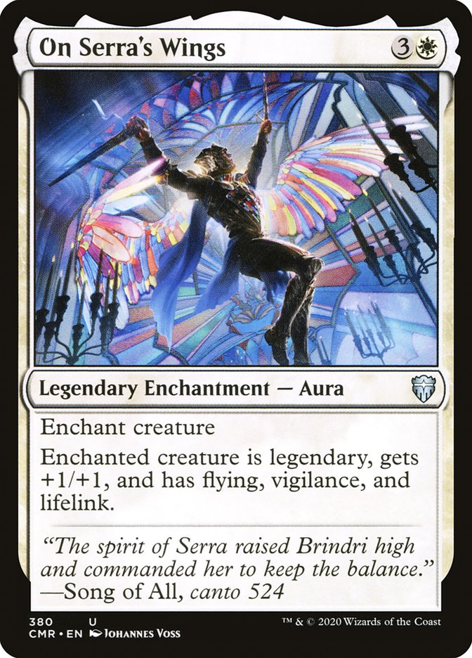 On Serra's Wings 380 (Commander Legends)  | Good Games Adelaide SA