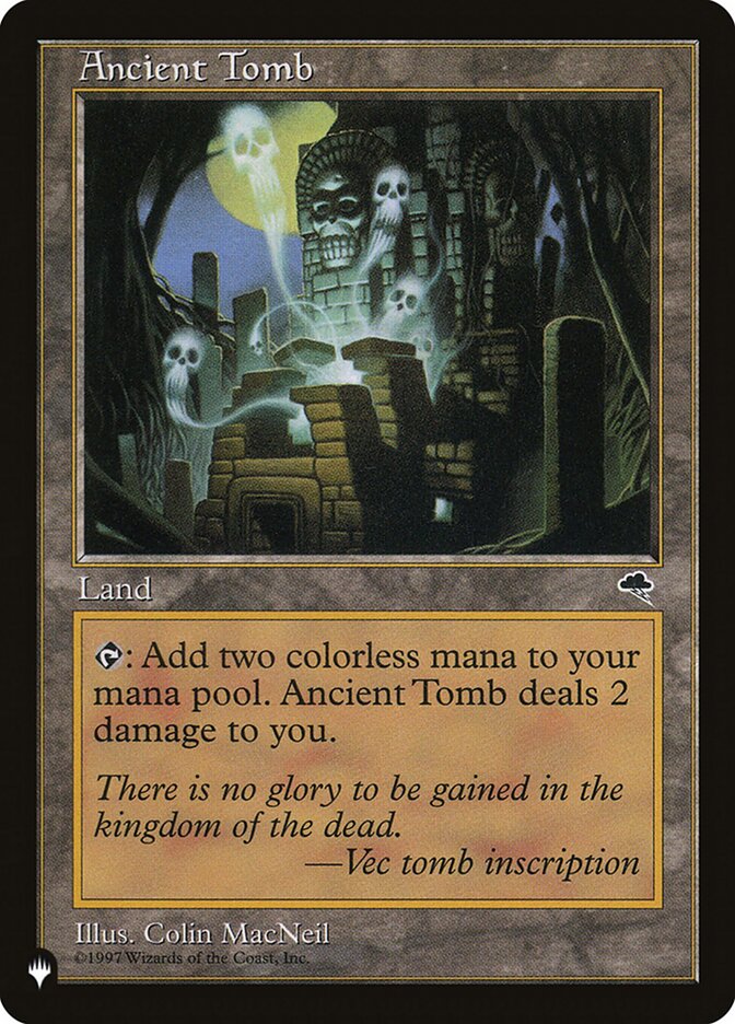 Ancient Tomb [The List] | Good Games Adelaide SA