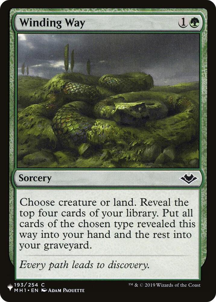 Winding Way 193/254 (The List Reprints)  | Good Games Adelaide SA