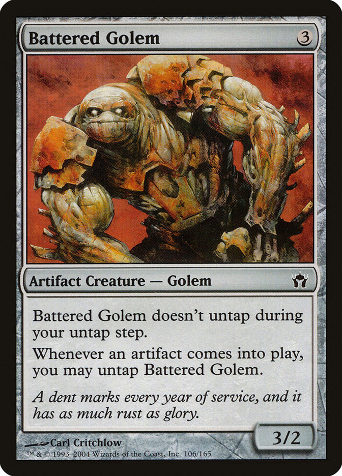 Battered Golem [Fifth Dawn] | Good Games Adelaide SA