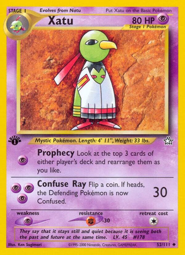 Xatu 052/111 (Neo Genesis)  - 1st Edition | Good Games Adelaide SA