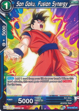 Son Goku, Fusion Synergy [BT12-032] | Good Games Adelaide SA