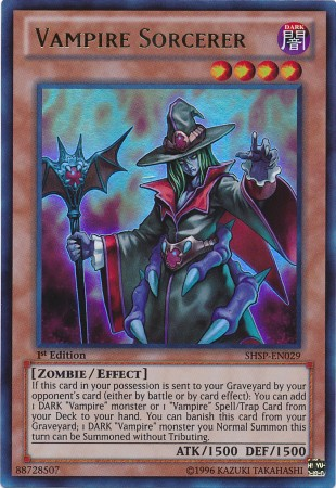 Vampire Sorcerer [SHSP-EN029] Ultra Rare | Good Games Adelaide SA