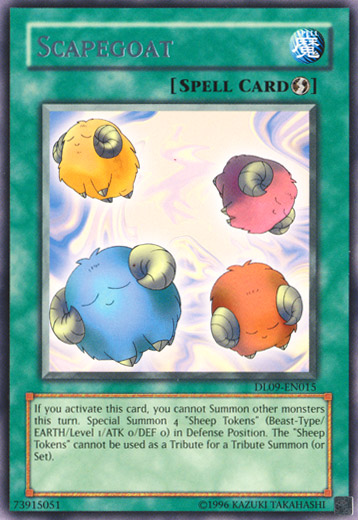 Scapegoat (Silver) [DL09-EN015] Rare | Good Games Adelaide SA