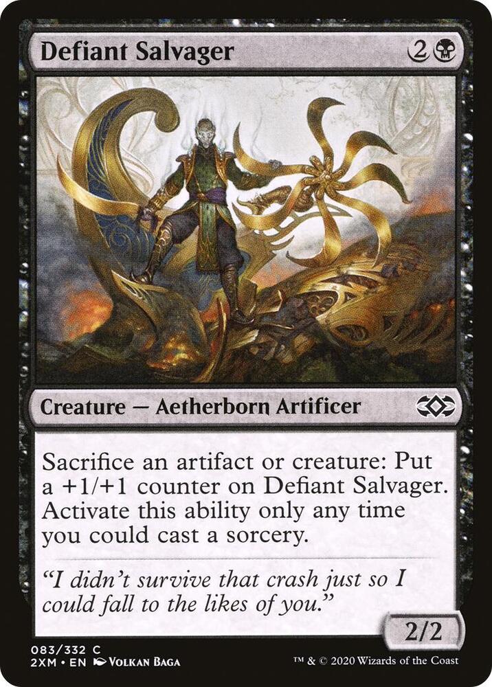 Defiant Salvager 83 (Double Masters)  - Foil | Good Games Adelaide SA
