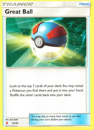 Great Ball (25/30) [Sun & Moon: Trainer Kit - Lycanroc] | Good Games Adelaide SA
