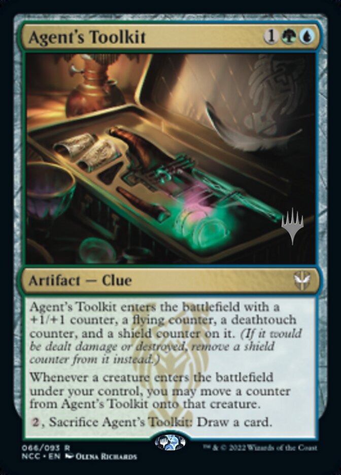 Agent's Toolkit (Promo Pack) [Streets of New Capenna Commander Promos] | Good Games Adelaide SA