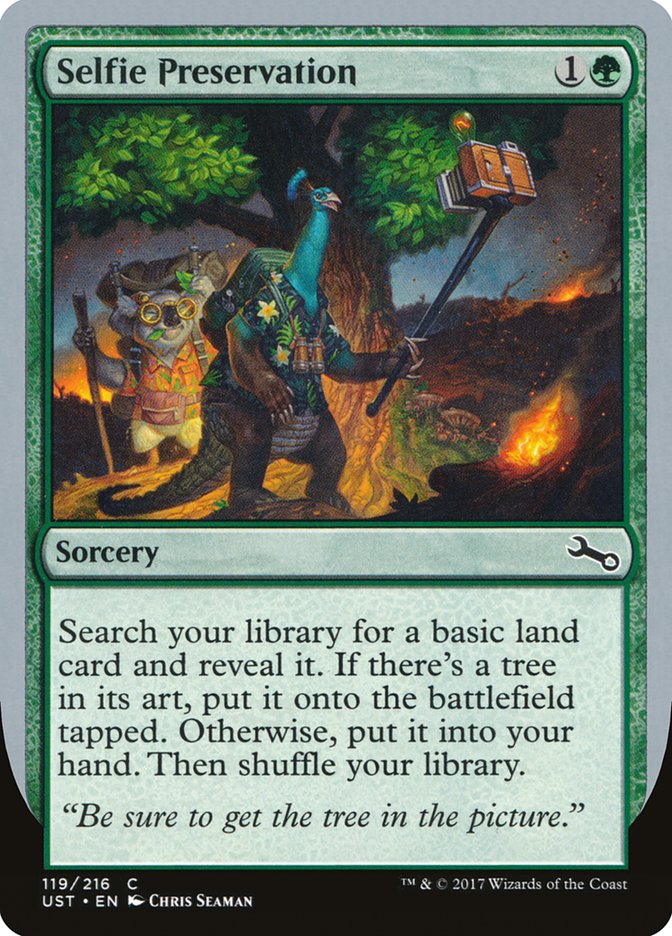 Selfie Preservation 119 (Unstable)  - Foil | Good Games Adelaide SA