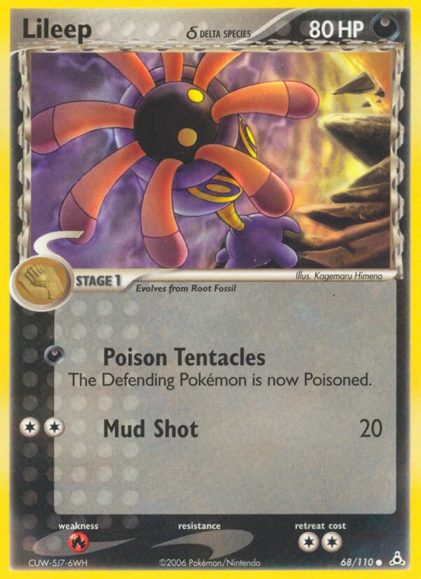 Lileep (68/110) (Delta Species) [EX: Holon Phantoms] | Good Games Adelaide SA