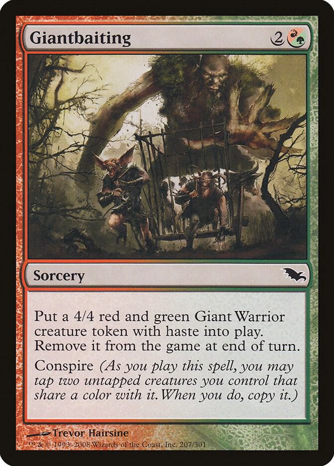 Giantbaiting 207 (Shadowmoor)  - Foil | Good Games Adelaide SA