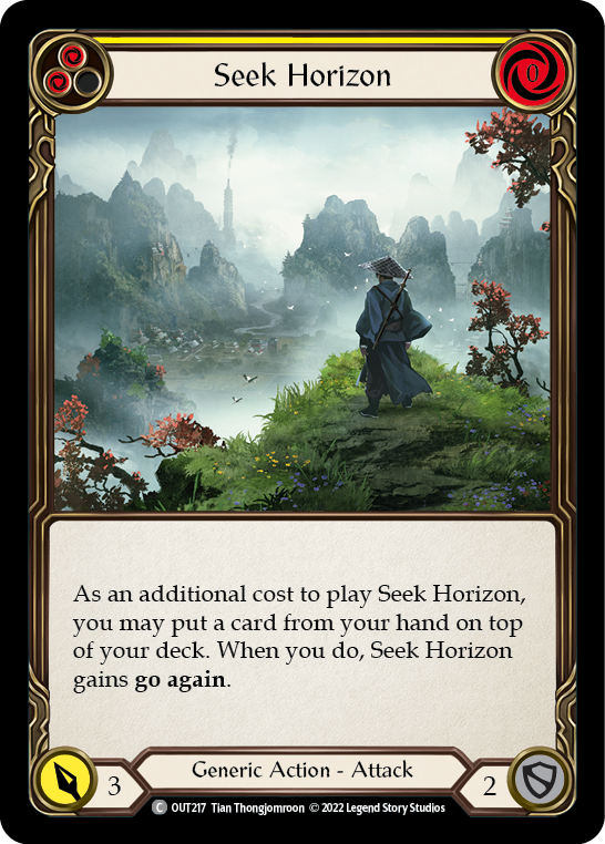 Seek Horizon (Yellow) [OUT217] (Outsiders) | Good Games Adelaide SA