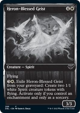 Heron Blessed Geist 286 (Innistrad: Double Feature)  - Foil | Good Games Adelaide SA
