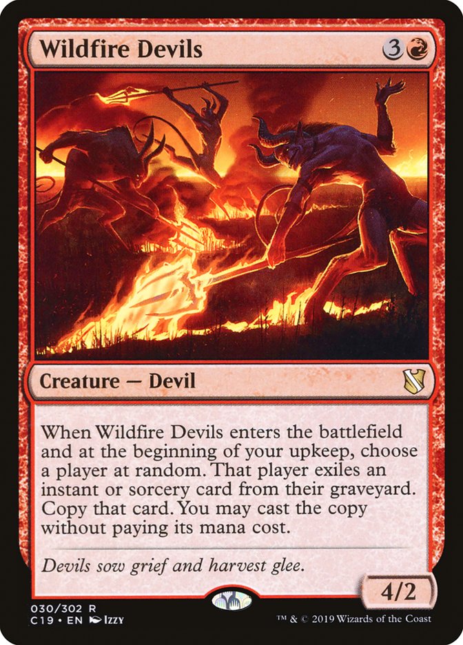 Wildfire Devils [Commander 2019] | Good Games Adelaide SA