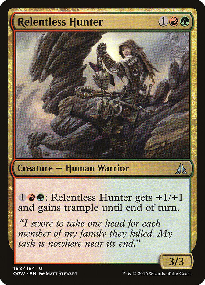 Relentless Hunter [Oath of the Gatewatch] | Good Games Adelaide SA