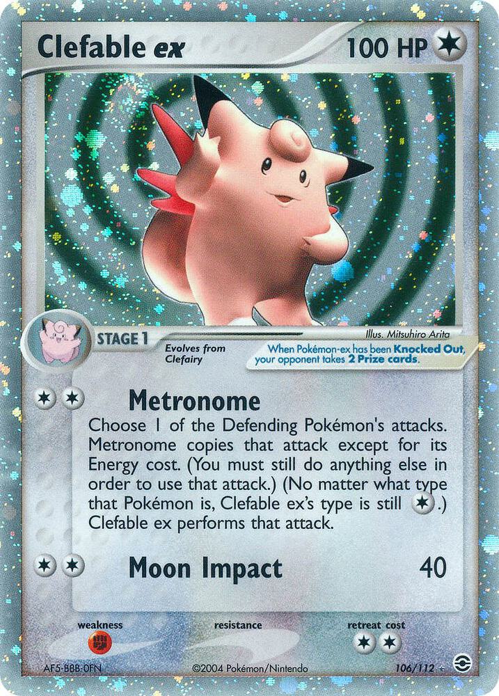 Clefable ex 106/112 (FireRed & LeafGreen)  | Good Games Adelaide SA