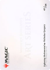 Lightning Skelemental (Art Series) [Art Series: Modern Horizons] | Good Games Adelaide SA