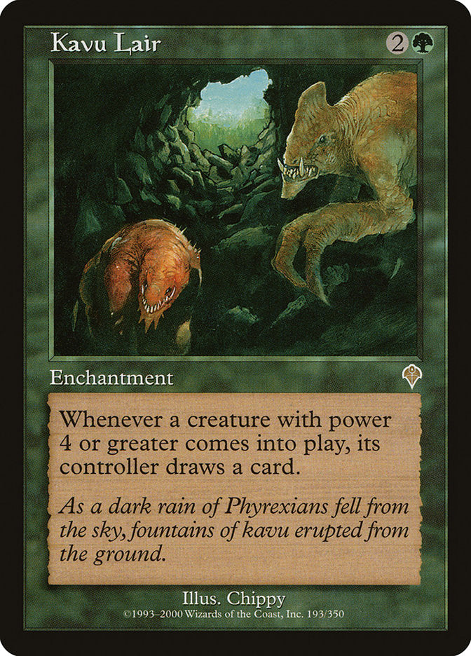 Kavu Lair 193 (Invasion)  - Foil | Good Games Adelaide SA