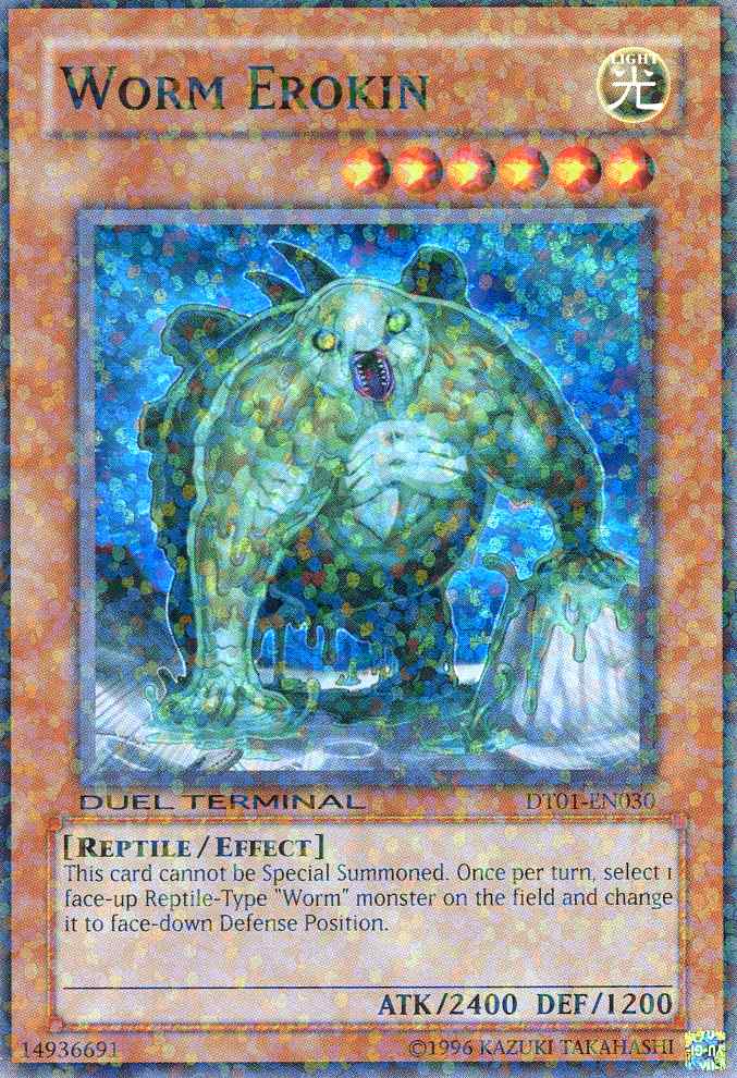 Worm Erokin [DT01-EN030] Super Rare | Good Games Adelaide SA