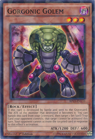 Gorgonic Golem [BP03-EN110] Shatterfoil Rare | Good Games Adelaide SA