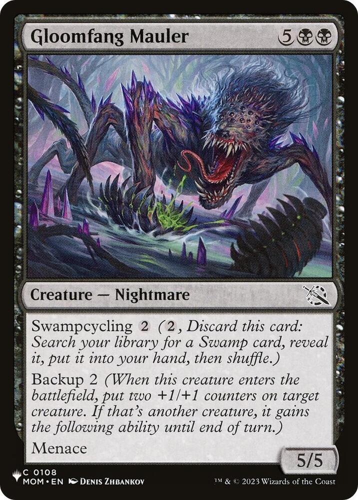 Gloomfang Mauler 0108 (The List Reprints)  | Good Games Adelaide SA