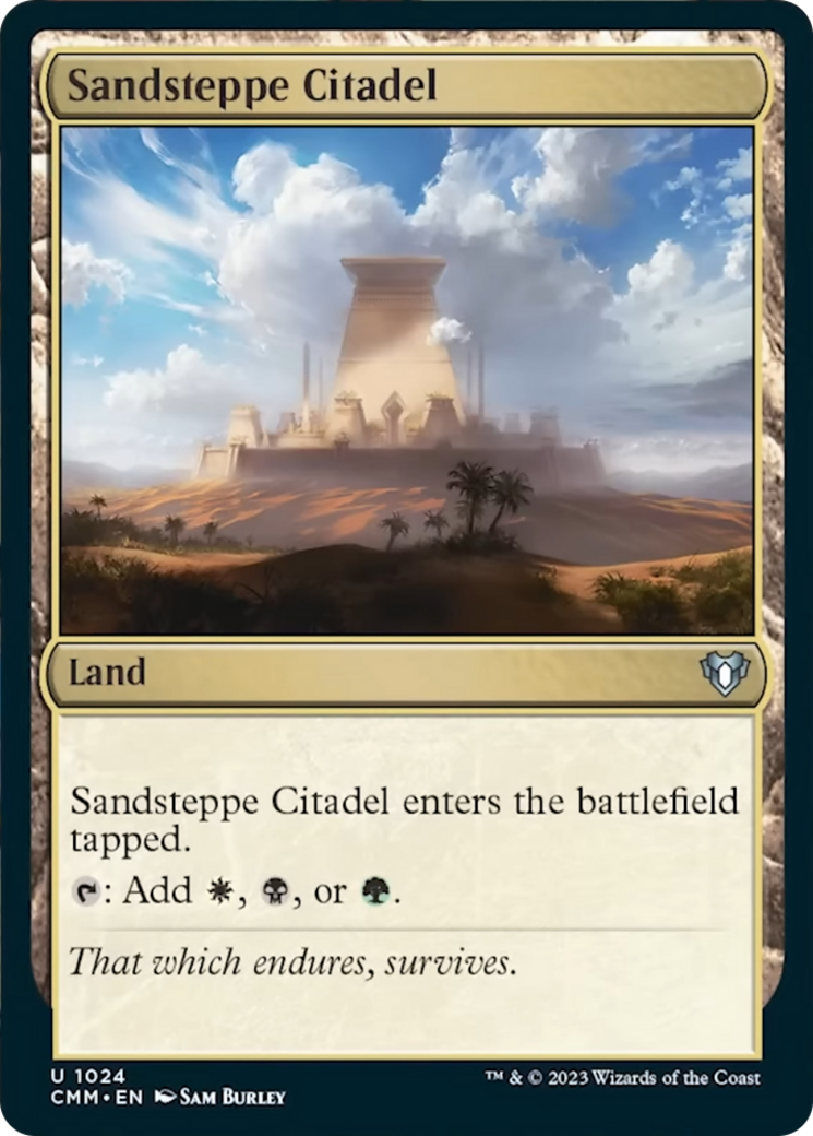 Sandsteppe Citadel [Commander Masters] | Good Games Adelaide SA