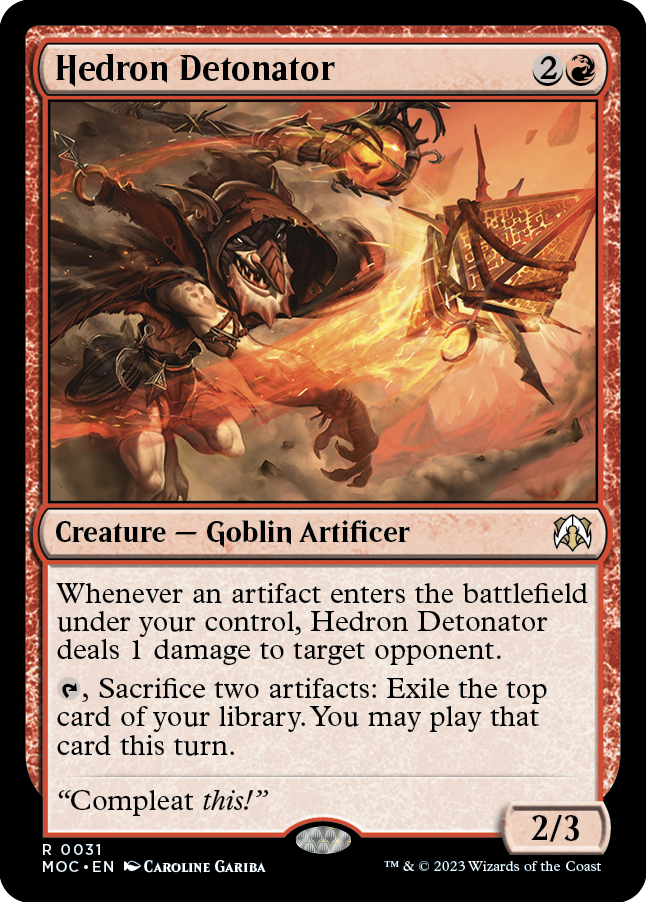 Hedron Detonator [March of the Machine Commander] | Good Games Adelaide SA