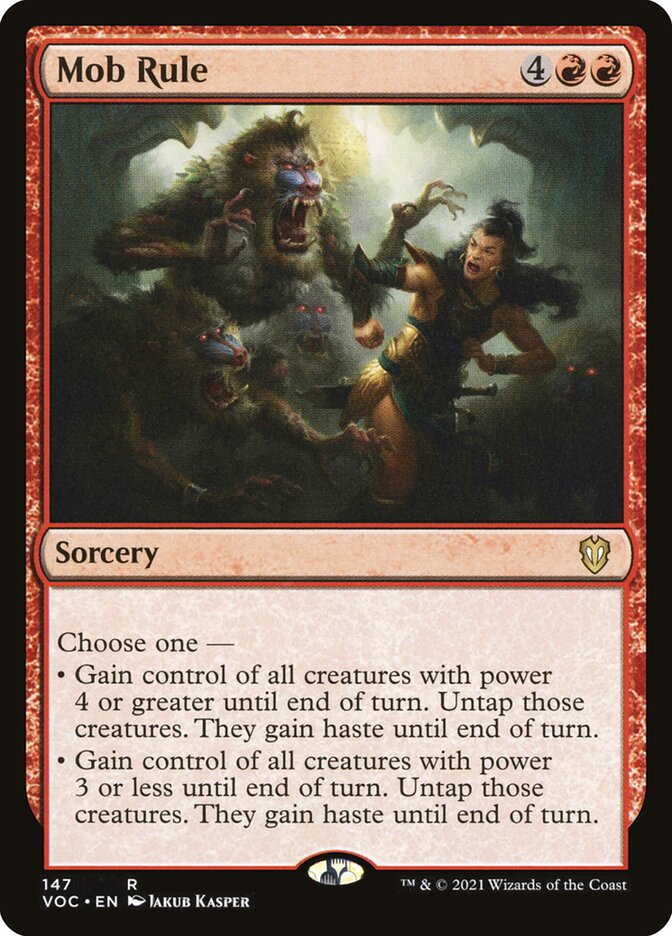 Mob Rule 147 (Commander: Innistrad: Crimson Vow)  | Good Games Adelaide SA