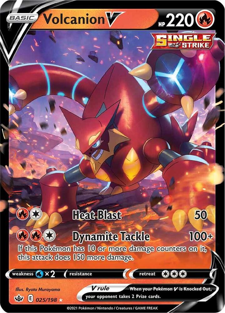 Volcanion V 025/198 (SWSH06: Chilling Reign)  - Holofoil | Good Games Adelaide SA