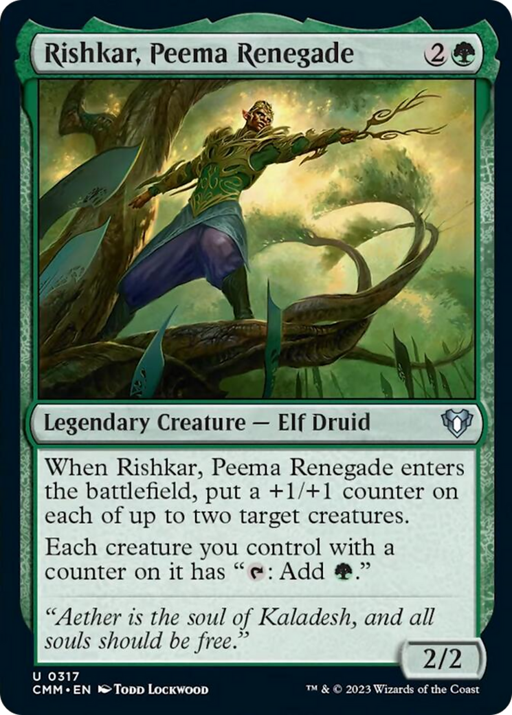 Rishkar, Peema Renegade [Commander Masters] | Good Games Adelaide SA
