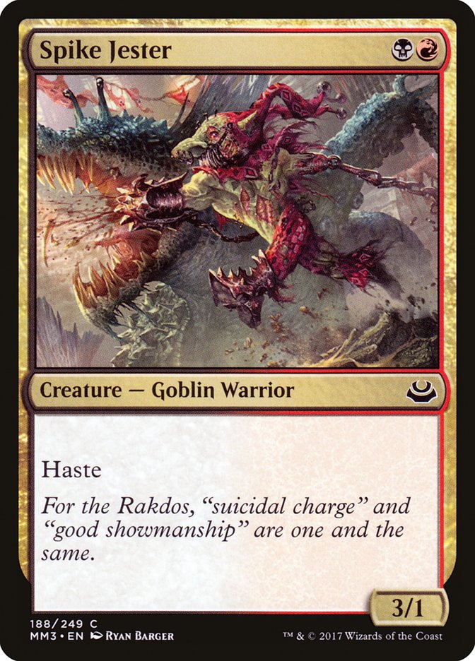 Spike Jester 188 (Modern Masters 2017)  - Foil | Good Games Adelaide SA