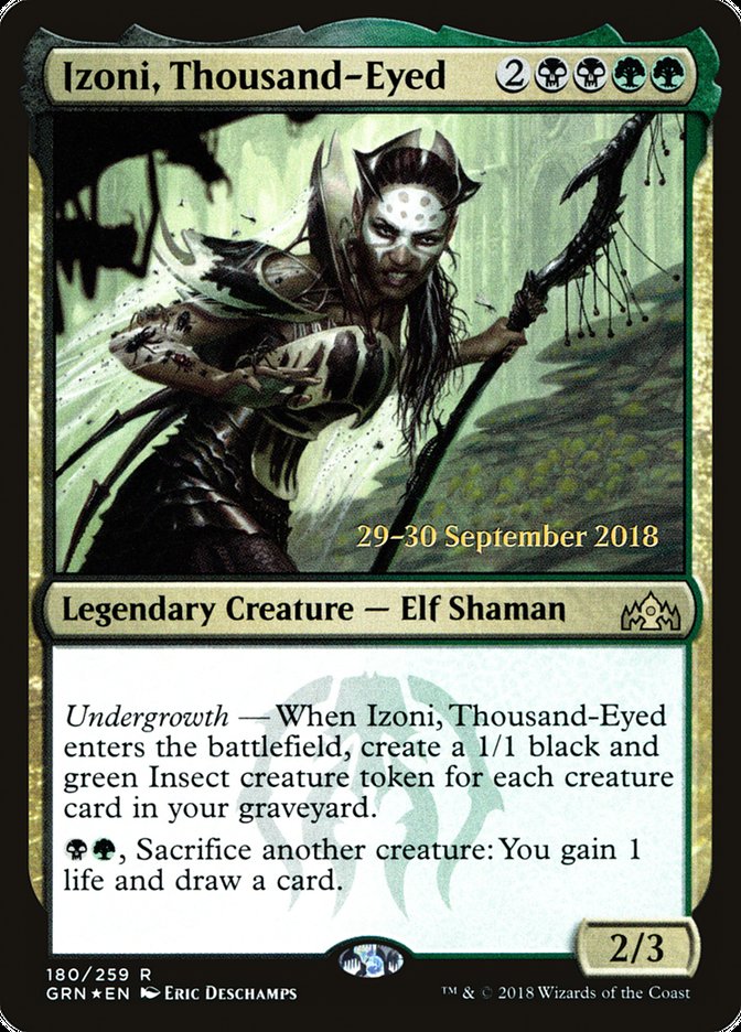 Izoni, Thousand-Eyed [Guilds of Ravnica Promos] | Good Games Adelaide SA