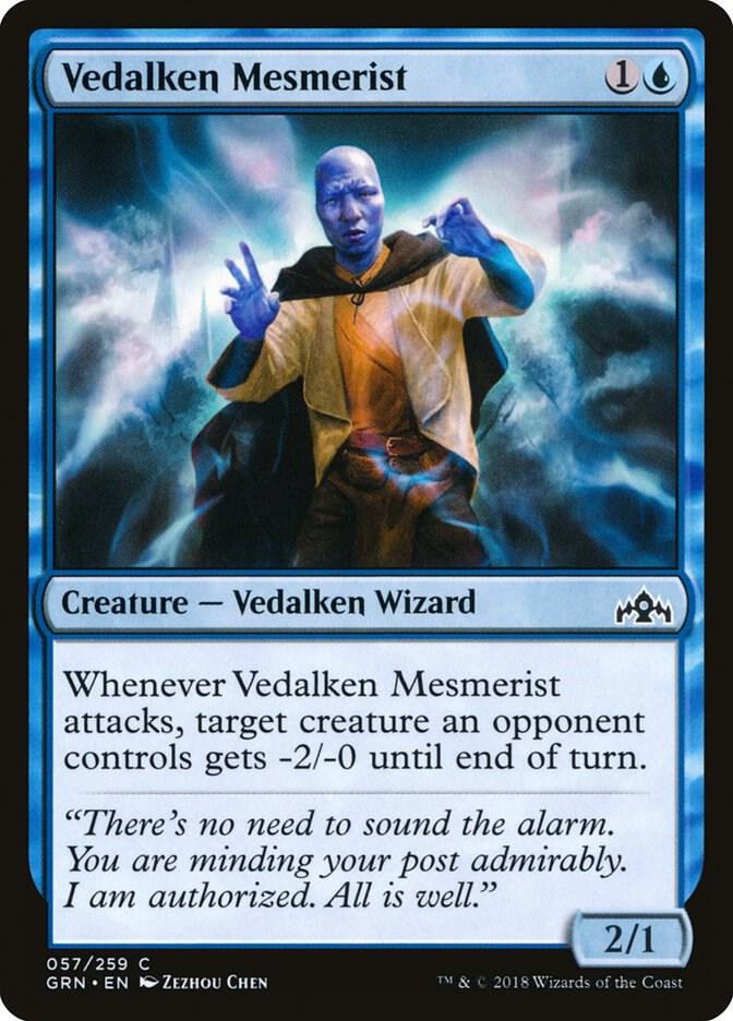 Vedalken Mesmerist 57 (Guilds of Ravnica)  - Foil | Good Games Adelaide SA