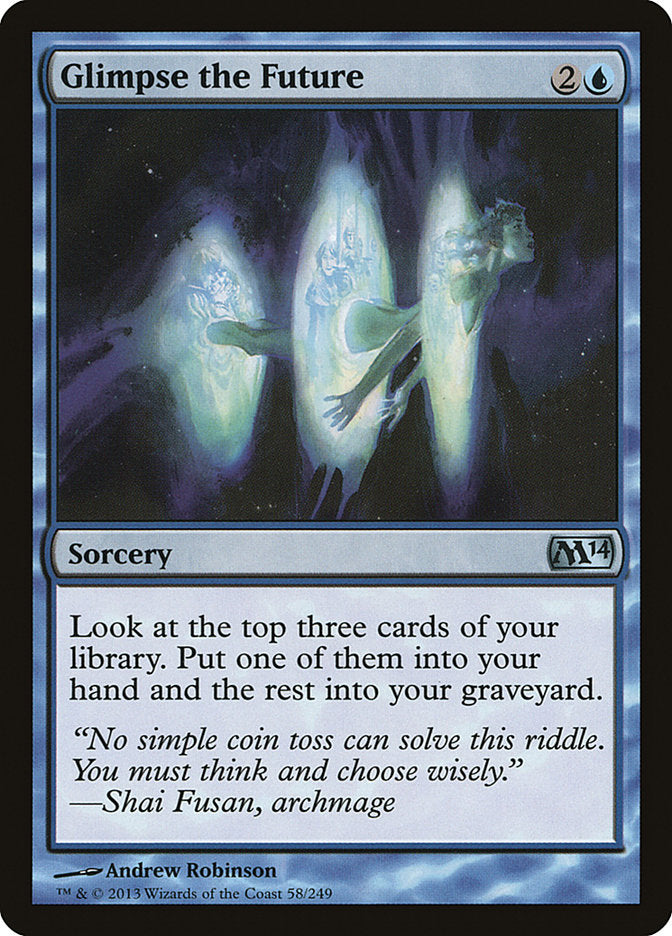 Glimpse the Future 58 (Magic 2014 (M14))  - Foil | Good Games Adelaide SA