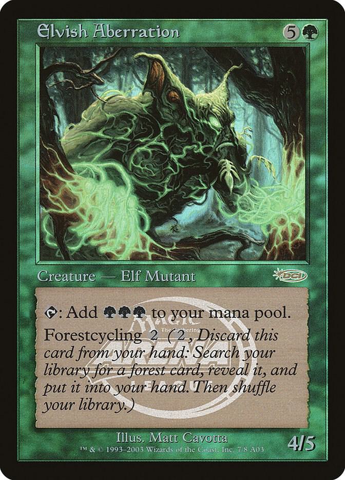 Elvish Aberration 7 (Arena Promos)  - Foil | Good Games Adelaide SA