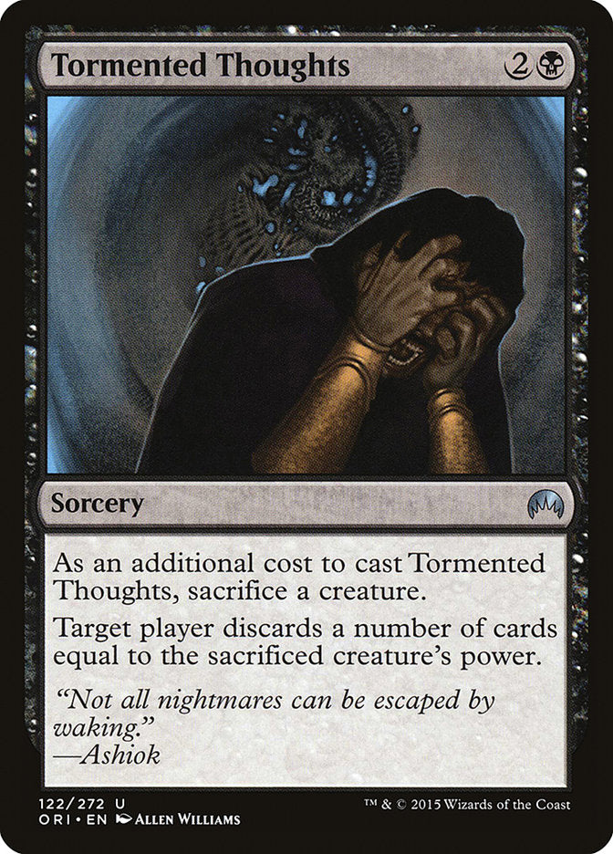 Tormented Thoughts 122 (Magic Origins)  - Foil | Good Games Adelaide SA