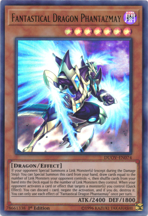 Fantastical Dragon Phantazmay [DUOV-EN074] Ultra Rare | Good Games Adelaide SA
