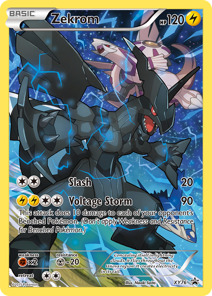 Zekrom (XY76) [XY: Black Star Promos] | Good Games Adelaide SA