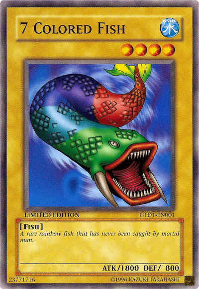 7 Colored Fish [GLD1-EN001] Common | Good Games Adelaide SA