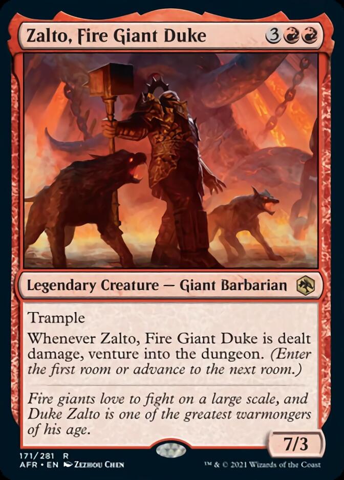 Zalto, Fire Giant Duke [Dungeons & Dragons: Adventures in the Forgotten Realms] | Good Games Adelaide SA