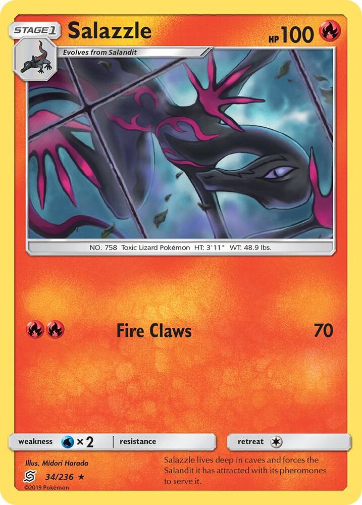 Salazzle 34/236 (SM - Unified Minds)  | Good Games Adelaide SA